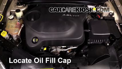 2013 Chrysler 200 Limited 3.6L V6 FlexFuel Sedan Huile Ajouter de l'huile